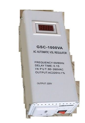 Ac Automatic Voltage Regulator Current Range: 0-5 Ampere (A)