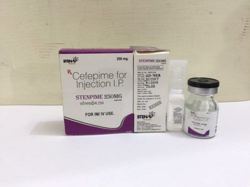 Cefepime 250 Mg Intravenous Antibiotic Injection Cool & Dry Place