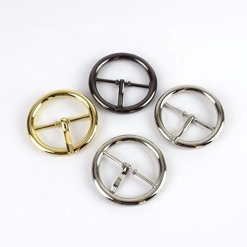 Fashion Round Metal Alloy Buckles