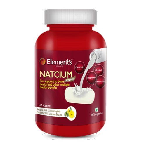 Elements Wellness Herbal Natcium Capsules 60 Veg Capsules Per Bottle