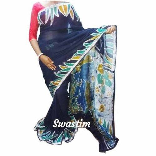 Various Ladies Printed Banarasi Cotton Saree