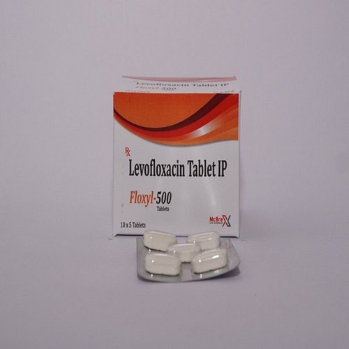 Levofloxacin 500 Mg Antibiotic Tablets Ip Cas No: 100986-85-4