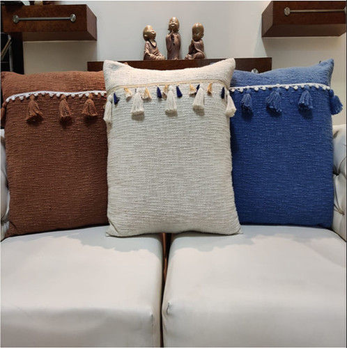 Multicolor Lightweight Cotton Sofa Cushion Cover