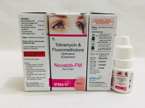 Tobramycin And Fluorometholone Ophthalmic Suspension Eye Drop