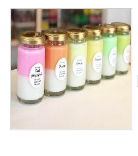 Various Round Shape Colored Fruit Fragrance Candle