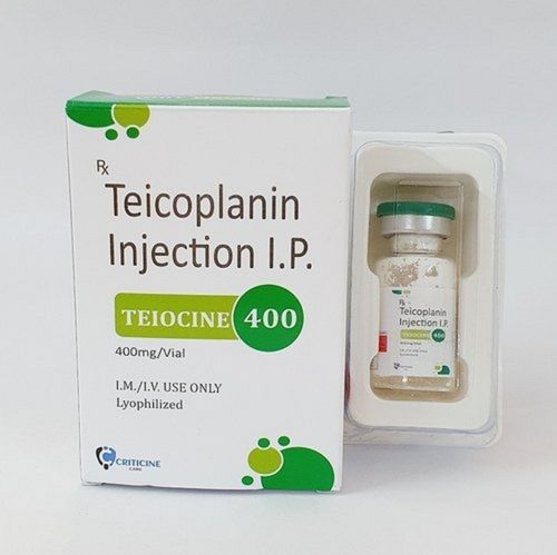 Teicoplanin 400 Mg Antibiotic Injection