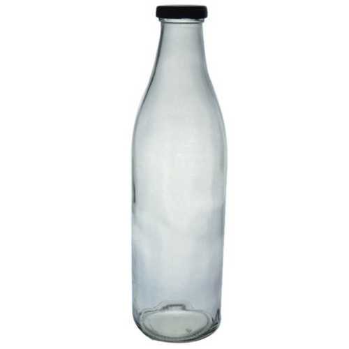 Transparent Plain Glass Bottle