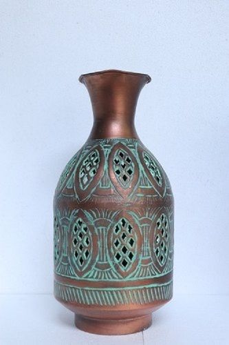 Anti Rust Moroccan Iron Flower Vase