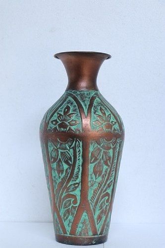 Antique Bottle Shape Iron Flower Vase