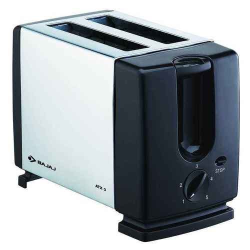 ATX3 Auto POP Up Sandwitch Toaster Black 750W 2 Slices