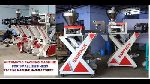 Silver Automatic Packing Machine For Small Business