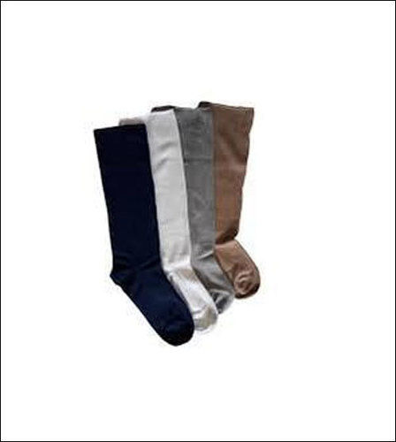 Grey Casual Wear Stretchable Cotton Mens Socks