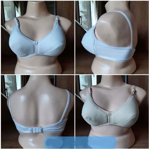 White Foam Plain Bra For Ladies, Ideal For Everyday Usage, High