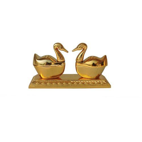 Golden Finish Brass Duck Set