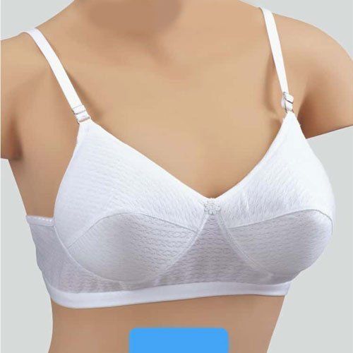 Buy online White Nylon Bra from lingerie for Women by Ojha Garments for  ₹499 at 33% off