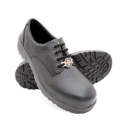 Black Liberty Warrior Leather Safety Shoes