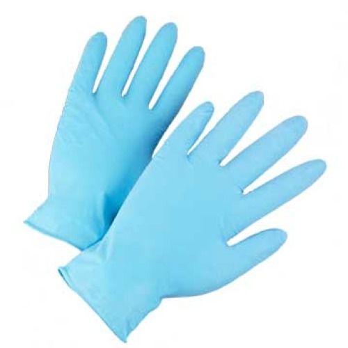 Nitrile Disposable Hand Gloves - Premium Grade, 8 Inches | Comfortable, Light Weight, Unisex, Plain Pattern