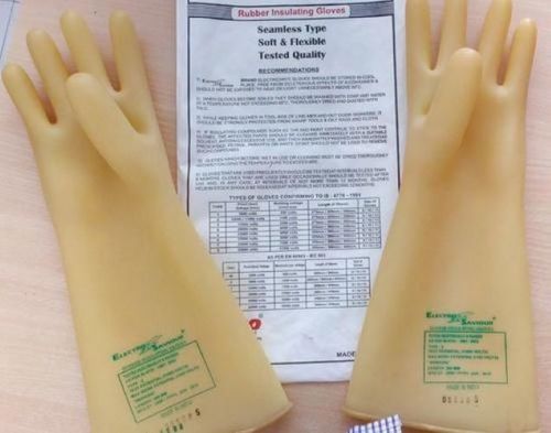 Rubber Electrical Hand Gloves