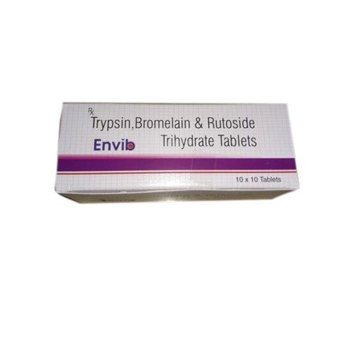 Trypsin Bromelain And Rutoside Trihydrate Painkiller Tablets