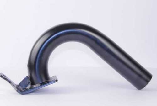 Silver Low Elbow Fitting Exhaust Pipe