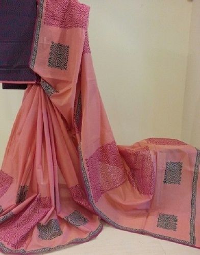 Party Wear Multi-color Jute Cotton Saree