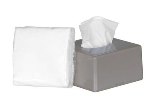 Pop Up Tissue Paper - Virgin Soft Paper, 20x28 cm, White, Disposable Pack of 50 Pieces - Soft and Skin Friendly, Ideal for Home, Hotels, Cafes, and Restaurants