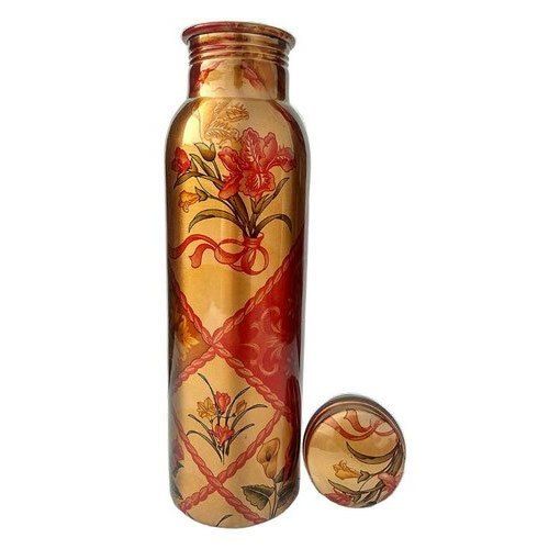 Printed Design Copper Printed Bottle 950 Ml