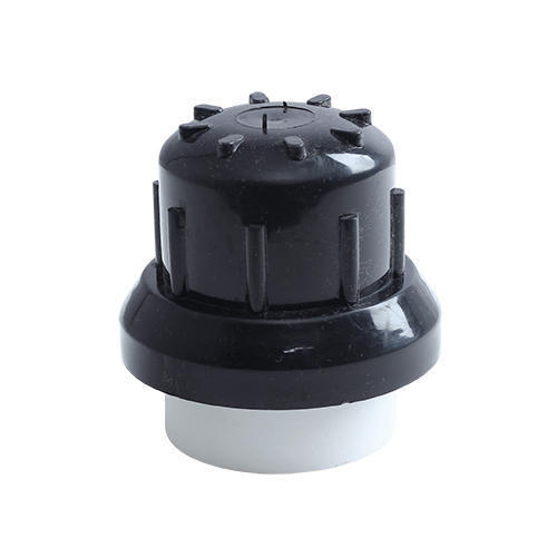 32 Mm Black And White Pvc Flush Valve