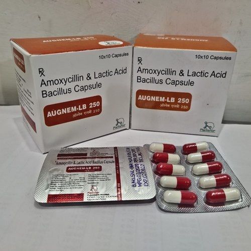  अमोक्सिसिलिन और लैक्टिक एसिड बेसिलस एंटीबायोटिक 250 मिलीग्राम कैप्सूल 