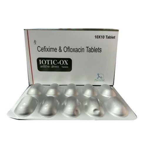 Cefixime And Ofloxacin Combination Antibiotic Tablets