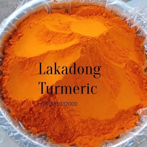 Lakadong Turmeric Powder, Dried And Polished, Purity : 99%, Orange Color, A Grade Quality