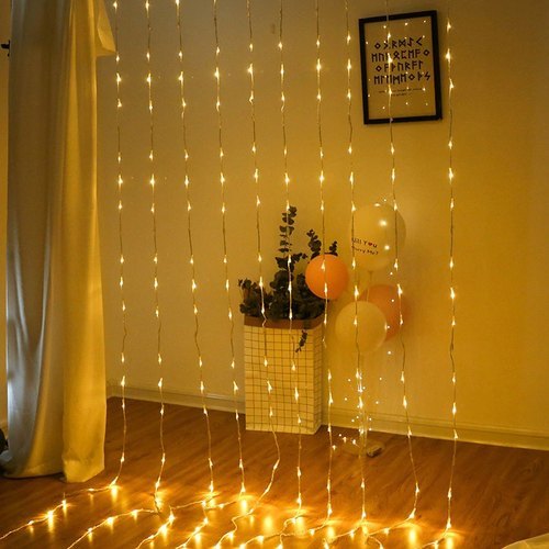Multi Places Usable Type Very Attractive Waterfall Curtain Lights For Decoration Application: Hotel