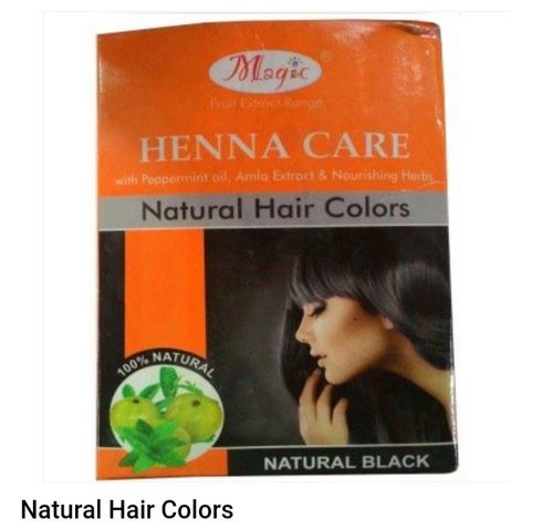 Natural And Herbal Black Hair Color