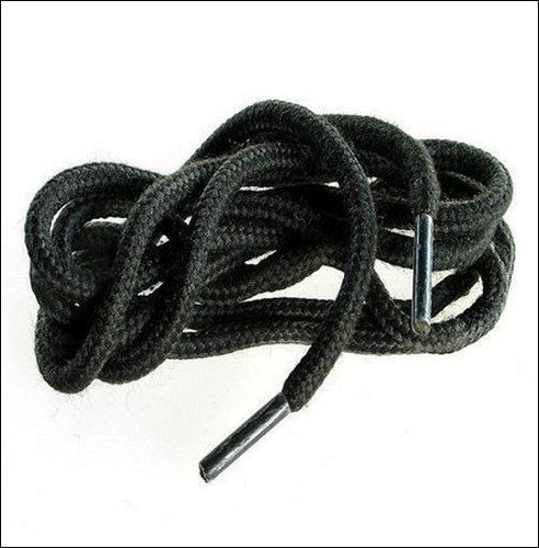 Round Black Shoe Lace