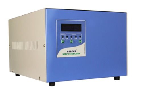 Vertex Single Phase Servo Voltage Stabilizer (Air Cooled/ Oil Cooled) Current: Ac Volt (V)