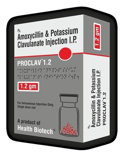 Amoxycillin Clavulanic Acid 1.2gm Injection