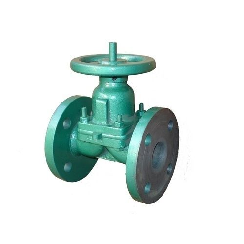 Grey Colour Plastic Diaphragm Valve Application: Industrial