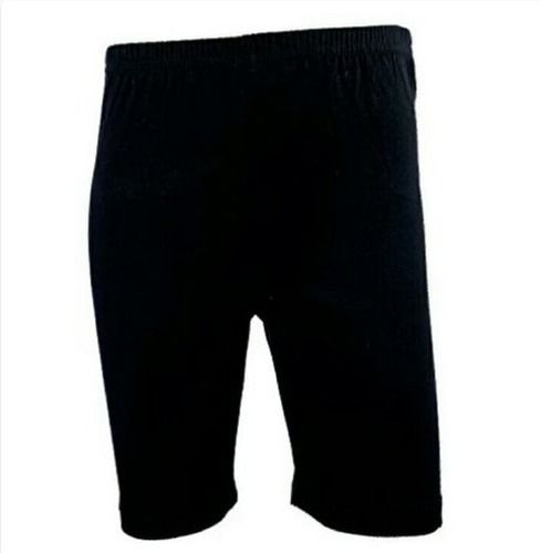 Ladies Knee Length Plain Black Cycling Shorts Age Group: 16+