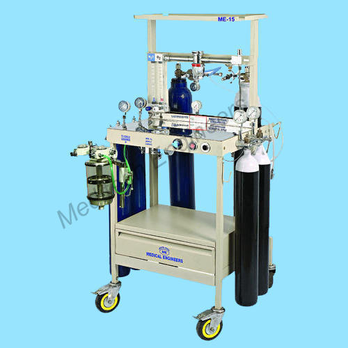 ME-15 Anesthesia Machine with Low Pressure Oxygen Audible Alarm