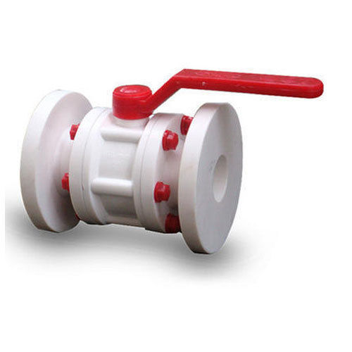 Medium Pressure Pvdf Flange End Ball Valve Application: Industrial