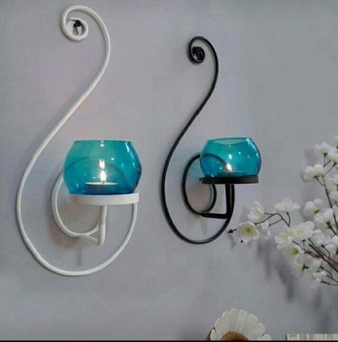 Round Shape Wall Candle Holder For Decor