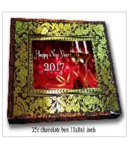35 Assorted Chocolates in Wooden Customized Box
