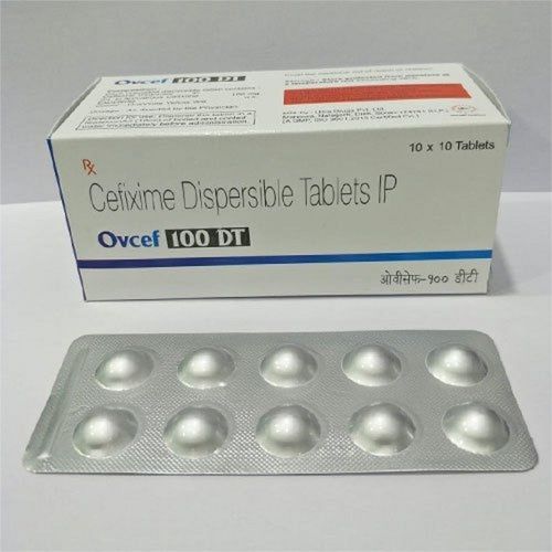 Cefixime 100 MG Antibiotic Dispersible Tablets
