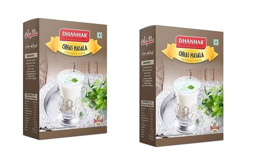 Dried Dhanhar Gujarati Chhas (Buttermilk) Masala Powder 400 Grams Pack (200G X 2 Unit)