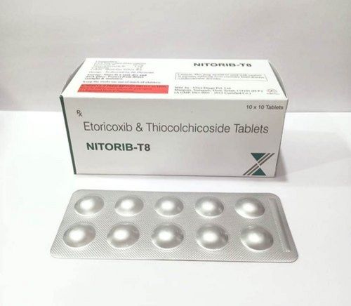 Etoricoxib And Thiocolchicoside 68 MG Pain Reliever Tablets