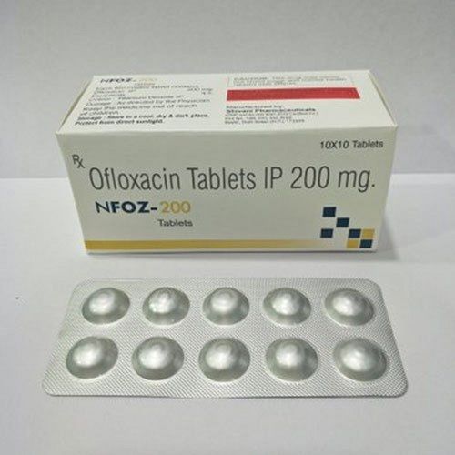 Ofloxacin 200 MG Antibiotic Tablets