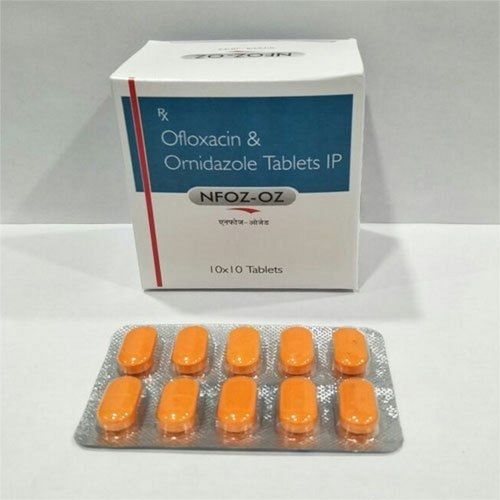 Ofloxacin And Ornidazole Antibiotic Tablets