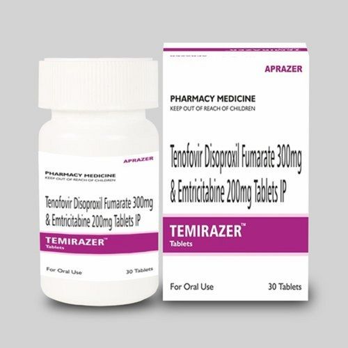 Tenofovir Disoproxil Fumarate And Emtricitabine 500 Mg Tablets Expiration Date: Printed On Pack Years