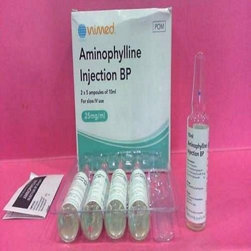 Aminophylline 25 MG Bronchodilator Injection BP