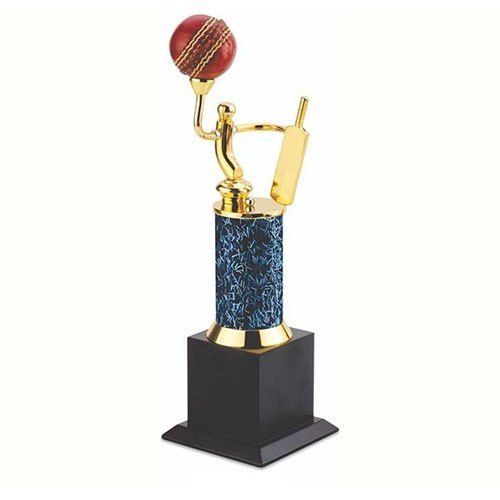 Cricket Metal Trophy 11 Inch